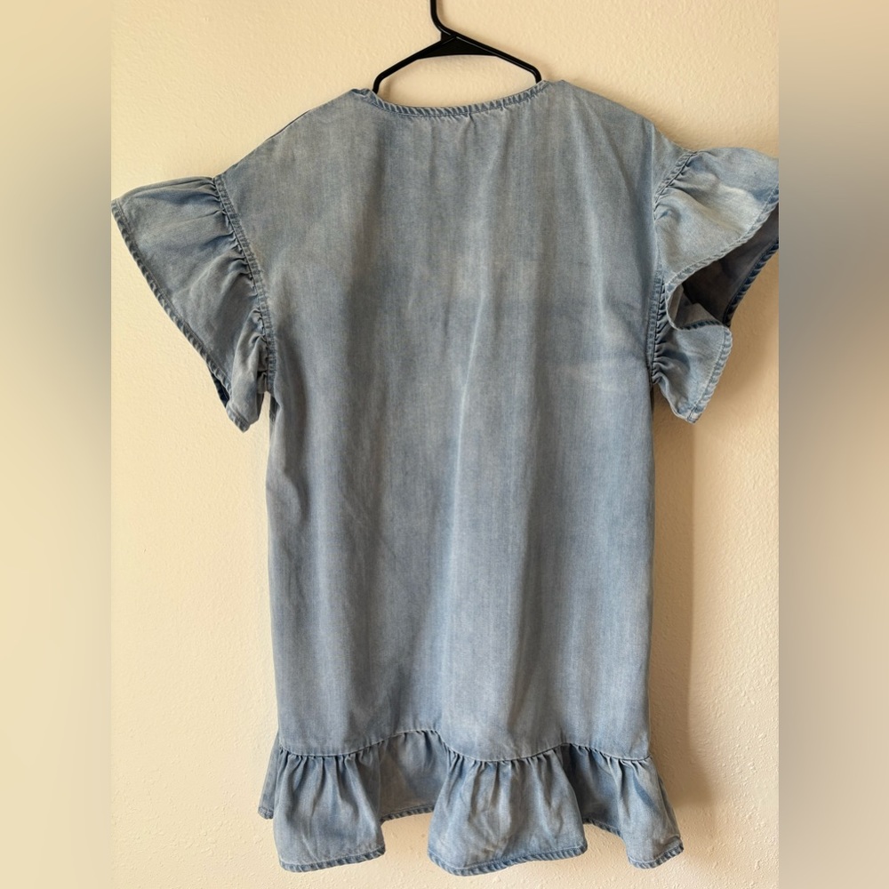 Ulla Johnson Marianne denim dress Sz 8 - Picture 5 of 7